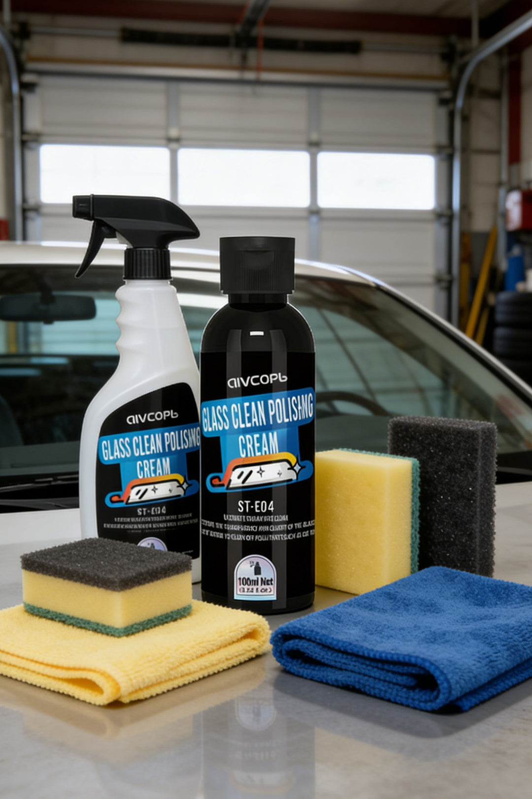 MINNITO™Remove Windshield Oil Film